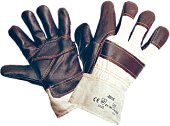 Перчатки кожаные комбинированные ЗАЩИТА (4003) 