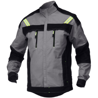 картинка Куртка ОПЗ летняя УРАН мужская тк. Labor цв. серый с черным от магазина ПРОФИ+