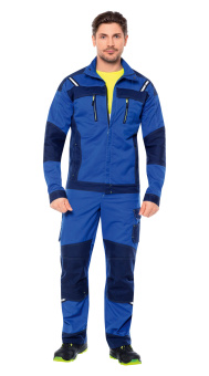 картинка Куртка ОПЗ летняя УРАН мужская тк  Labor цв. васильковый с темно-синим от магазина ПРОФИ+
