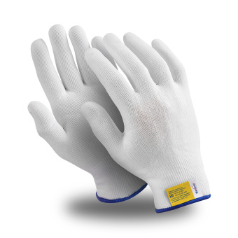 картинка Перчатки нейлоновые МИКРОН (MG-101) цв белый от магазина ПРОФИ+
