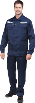 картинка Костюм ОПЗ летний ОПЕРАТОР мужской цв. темно-синий от магазина ПРОФИ+