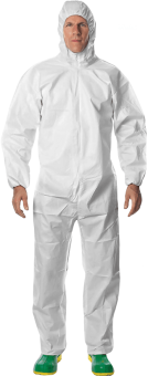 картинка Комбинезон защитный одноразовый MICROMAX (EM428) цв.белый от магазина ПРОФИ+