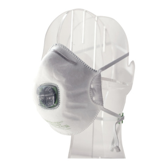 картинка Полумаска фильтрующая SPIROTEK VS 2200AV цв белый с клапаном от магазина ПРОФИ+