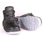 Ботинки зимние ЛИДЕР (LIDER) м. 6012 с МП ИМ ПУ/ТПУ искусственный мех цв. черный