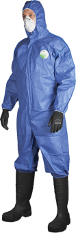 картинка Комбинезон защитный одноразовый SafeGARD, (ESB428) цв. синий от магазина ПРОФИ+